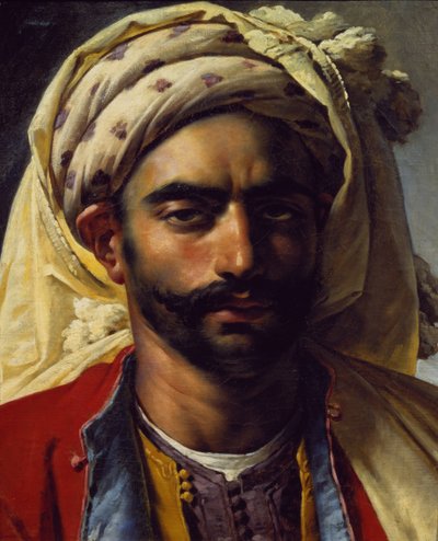 Portrait of Mustapha by Anne Louis Girodet de Roucy Trioson